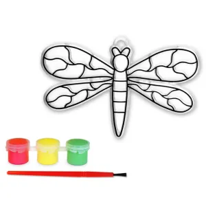 DIY' 3D Suncatcher with 3 Paints & Applicator Dragonfly