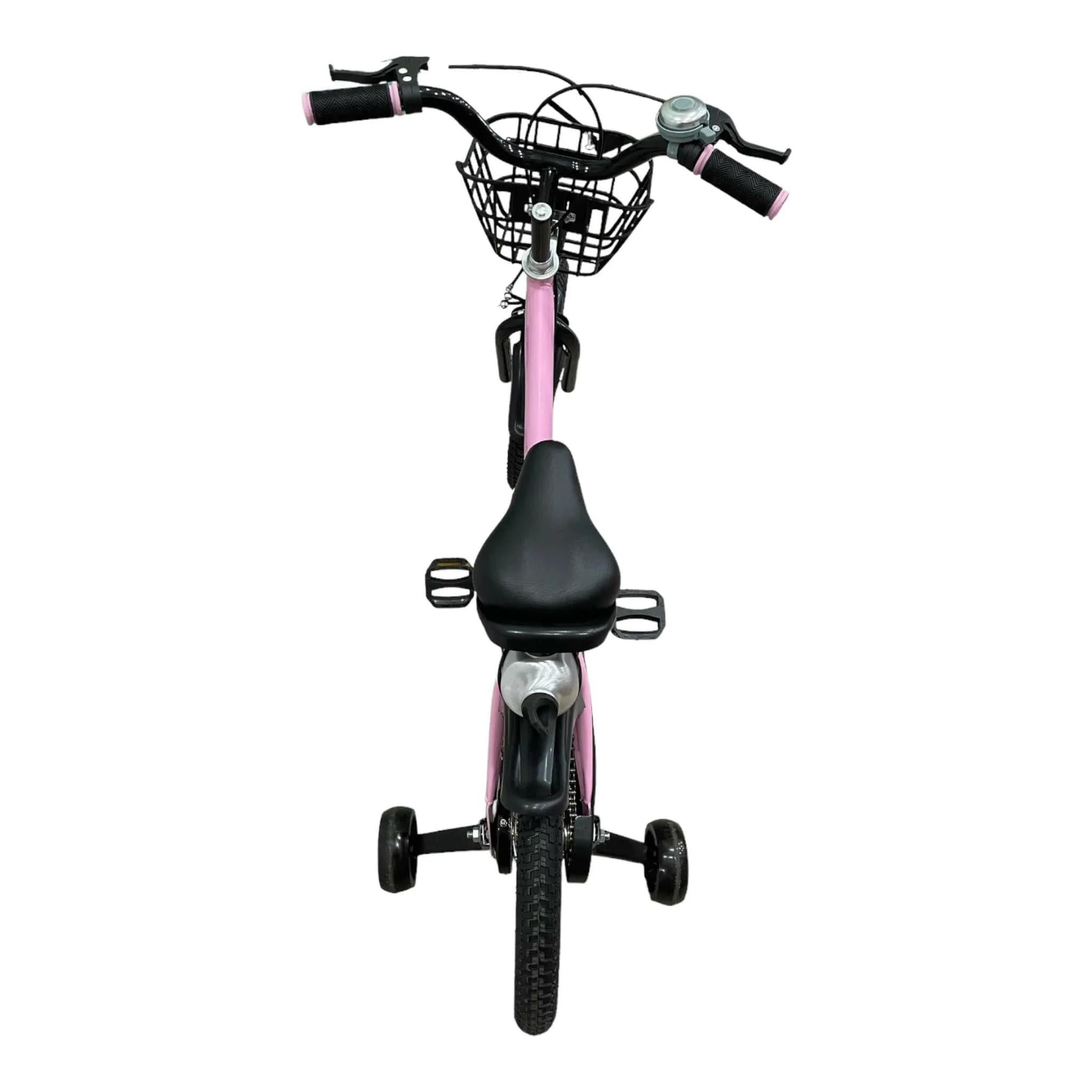 Foldable Bike Pink 14 Inch With A Water Bottle Holder