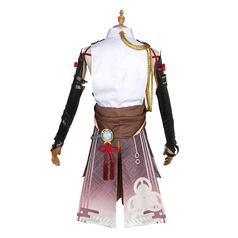 Genshin Impact Shikanoin Heizou Cosplay Costume Game Handsome Uniform Halloween Carnival Suit