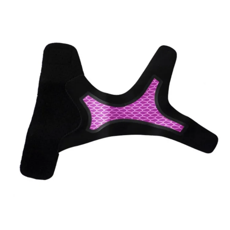 Neoprene Sports Ankle Support Ankle Compression Fixed Support Protective Strap, Specification: Left Foot (Purple)