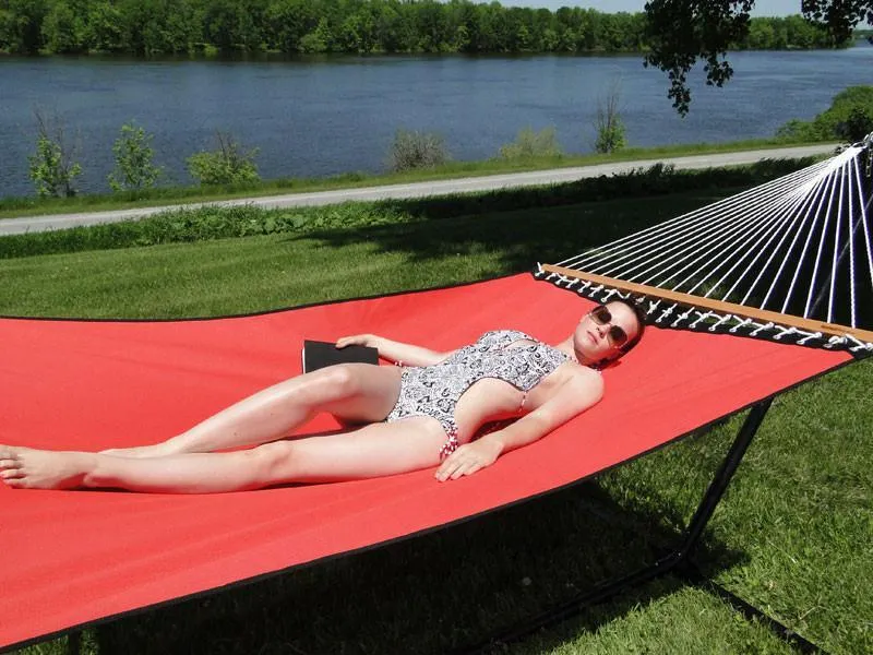 Poolside | Lake Hammock with 3-Beam Stand