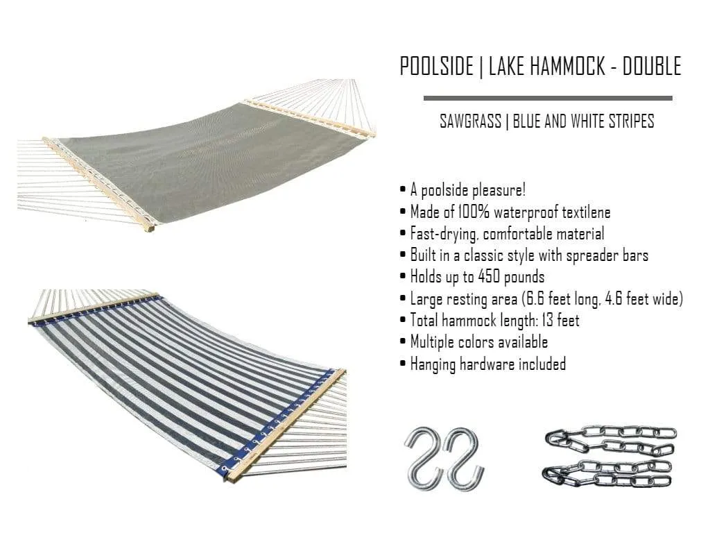 Poolside | Lake Hammock with 3-Beam Stand