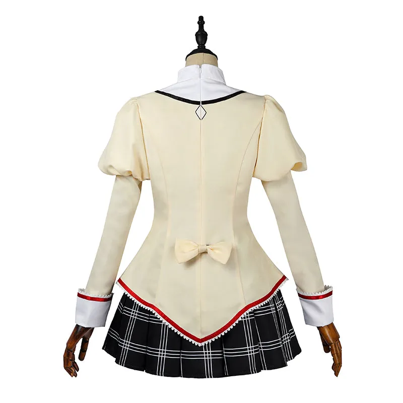 Puella Magi Madoka Magica Cosplay Costume Madoka Kaname School Uniform Halloween Carnival Suit