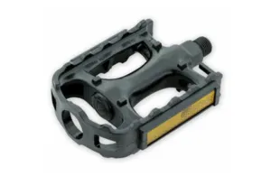 Road Bike Plastic Pedals Black