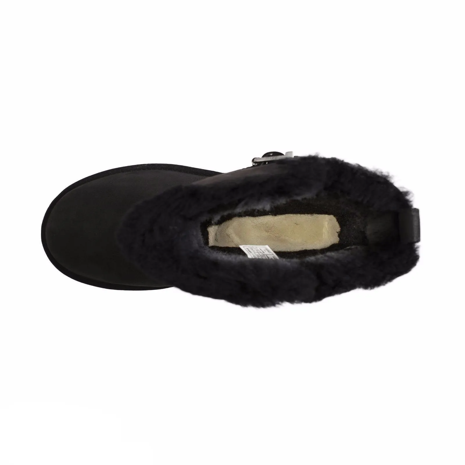 UGG Becket II Mens Black Suede Boots - Classic Cozy Winter Footwear